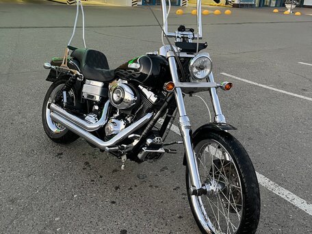 2006 Harley-Davidson Dyna Wide Glide, чёрный, 700000 рублей, вид 5