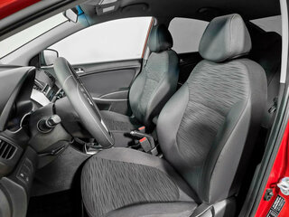 2016 Hyundai Solaris I Рестайлинг, красный, 969000 рублей, вид 5