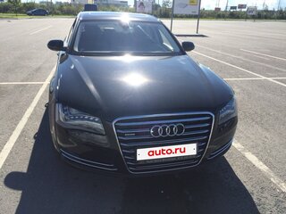 2010 Audi A8 Long III (D4), чёрный, 1800000 рублей, вид 1