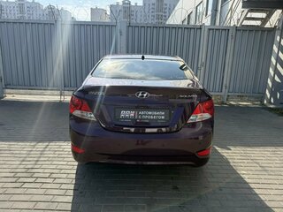 2011 Hyundai Solaris I, фиолетовый, 675000 рублей, вид 5
