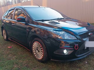2011 Ford Focus II Рестайлинг, чёрный, 585000 рублей, вид 3