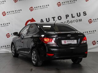 2011 Hyundai Solaris I, чёрный, 799000 рублей, вид 2