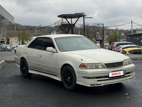 1997 Toyota Mark II VIII (X100), белый, 750000 рублей, вид 1