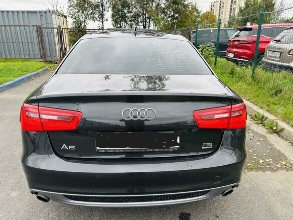 2013 Audi A6 IV (C7), серый, 1800000 рублей - вид 2