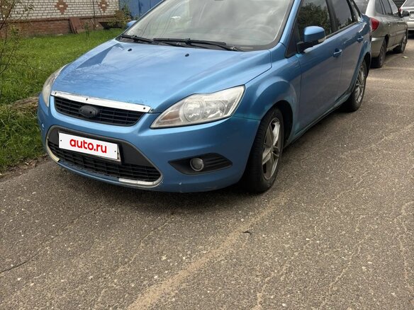 2008 Ford Focus II Рестайлинг, синий, 310000 рублей - вид 2