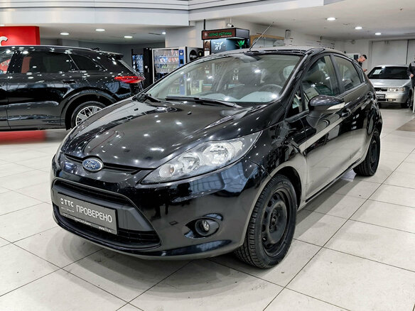 2008 Ford Fiesta Mk6, чёрный, 450000 рублей