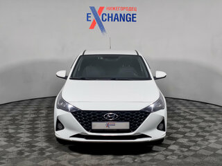 2020 Hyundai Solaris II Рестайлинг, белый, 1246000 рублей, вид 2