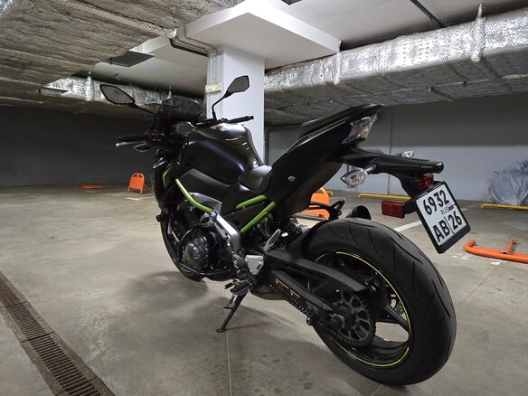 2019 Kawasaki Z 900, чёрный, 700000 рублей - вид 4