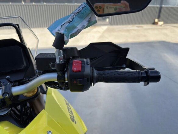 2023 Suzuki V-Strom 800DE, жёлтый, 1150000 рублей - вид 17