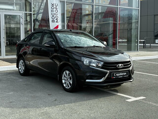 2021 Lada (ВАЗ) Vesta I, чёрный, 1070000 рублей, вид 2