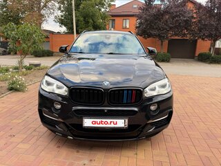 2017 BMW X6 M50d II (F16), синий, 3756000 рублей, вид 3