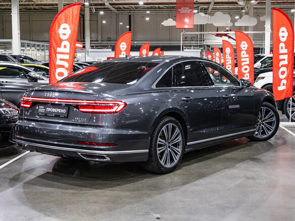 2019 Audi A8 50 TDI IV (D5), серый, 4849700 рублей - вид 6