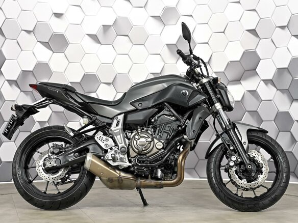 2015 Yamaha MT-07 (FZ-07), серый, 695000 рублей - вид 2