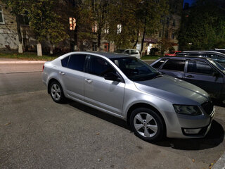 2014 Skoda Octavia III (A7), серебристый, 950000 рублей, вид 2