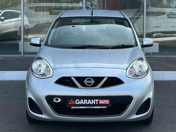 2017 Nissan March IV (K13) Рестайлинг, серый, 650000 рублей - вид 1