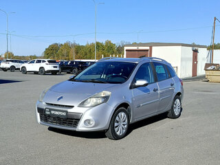 2010 Renault Clio III Рестайлинг, серебристый, 427000 рублей, вид 1