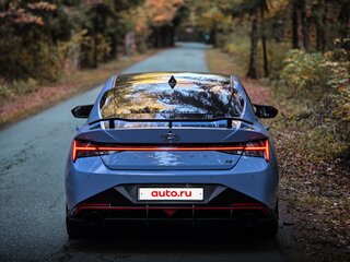 2022 Hyundai Avante N VII, голубой, 3770000 рублей, вид 3