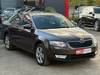 2014 Skoda Octavia III (A7), коричневый, 1150000 рублей, вид 2