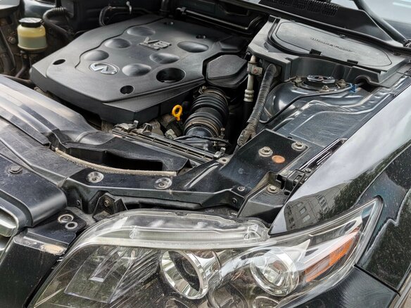2004 Infiniti FX35 I (S50), чёрный, 710000 рублей - вид 10