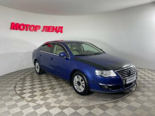 2007 Volkswagen Passat B6, синий, 555000 рублей, вид 3