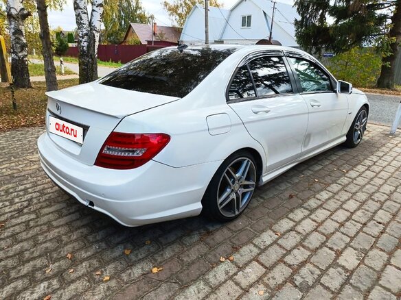 2012 Mercedes-Benz C-Класс 180 BlueEFFICIENCY III (W204) Рестайлинг, белый, 1500000 рублей - вид 10
