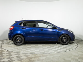 2014 Kia Rio III, синий, 769700 рублей, вид 4