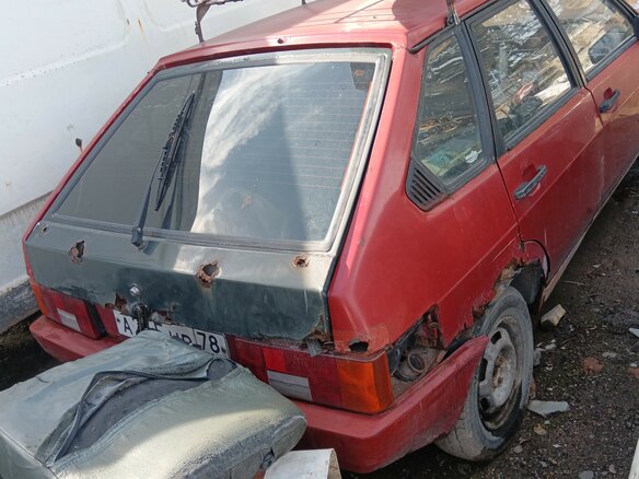 1989 Lada (ВАЗ) 2109, пурпурный, 20000 рублей - вид 1