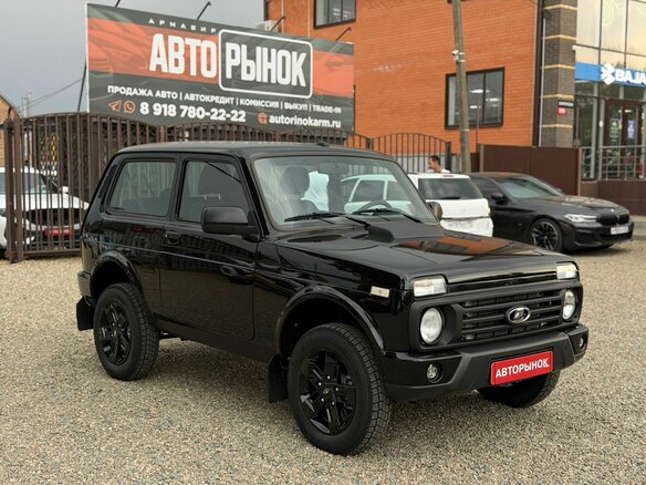 2026 Lada (ВАЗ) Niva Legend I Рестайлинг, чёрный, 1450000 рублей