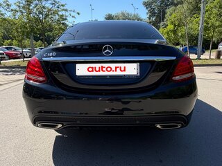 2017 Mercedes-Benz C-Класс 180 9G-TRONIC IV (W205), чёрный, 2100000 рублей, вид 4