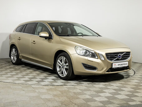 2011 Volvo V60 I, бежевый, 1549700 рублей, вид 3