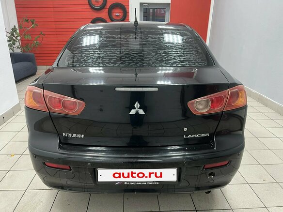 2007 Mitsubishi Lancer X, чёрный, 490000 рублей - вид 4
