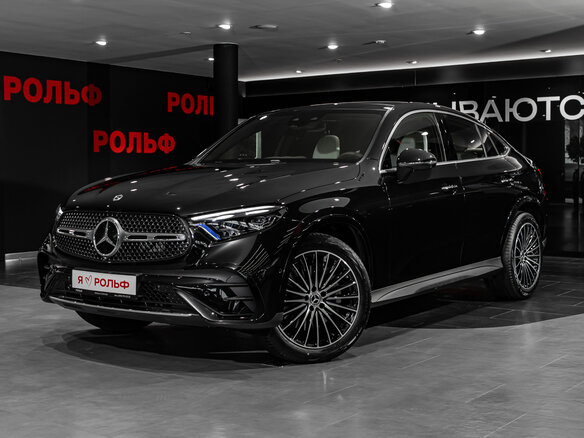 2026 Mercedes-Benz GLC Coupe 300 II (C254), чёрный - вид 3