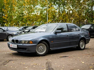 2002 BMW 5 серии 520i IV (E39) Рестайлинг, голубой, 422000 рублей, вид 1