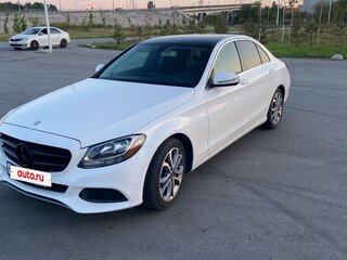2017 Mercedes-Benz C-Класс 300 9G-TRONIC IV (W205), белый, 2600000 рублей, вид 1