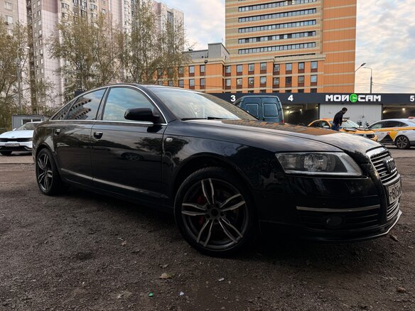 2008 Audi A6 III (C6), чёрный, 950000 рублей - вид 25