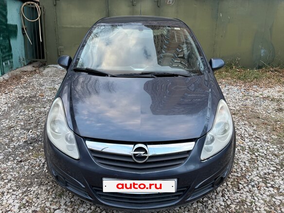 2008 Opel Corsa D, синий, 298000 рублей