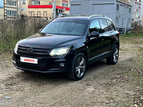2011 Volkswagen Tiguan I Рестайлинг, чёрный, 1550000 рублей