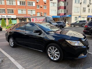 2014 Toyota Camry VII (XV50), чёрный, 1830000 рублей, вид 4