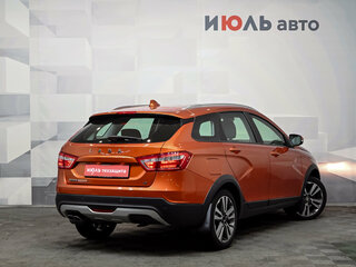 2019 Lada (ВАЗ) Vesta SW Cross I, оранжевый, 1030000 рублей, вид 4