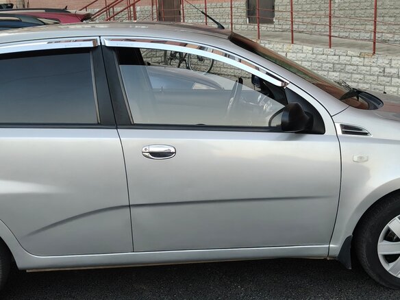 2008 Daewoo Gentra I, серый - вид 1