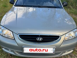 2007 Hyundai Accent ТагАЗ II, бежевый, 365000 рублей, вид 2