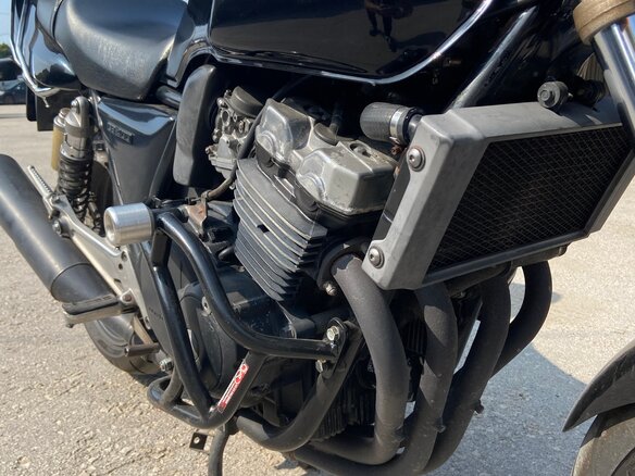 1998 Honda CB 400 Super Four, чёрный, 265000 рублей - вид 8