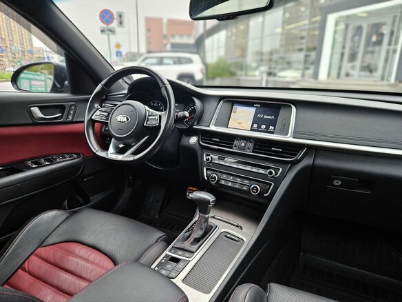 2019 Kia Optima IV Рестайлинг, синий - вид 14