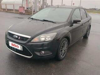 2008 Ford Focus II Рестайлинг, чёрный, 410000 рублей, вид 1