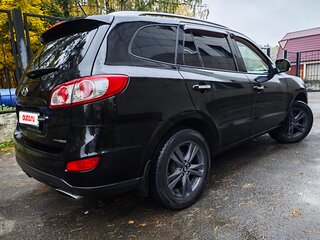 2011 Hyundai Santa Fe II Рестайлинг, чёрный, 1130000 рублей, вид 2