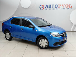 2015 Renault Logan II, синий, 499000 рублей, вид 1