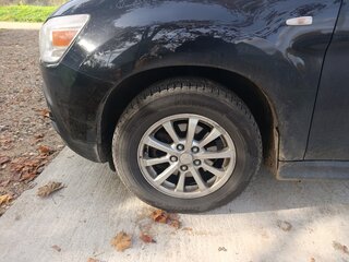 2013 Mitsubishi ASX I, чёрный, 800000 рублей, вид 3