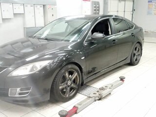 2008 Mazda 6 II (GH), чёрный, 630000 рублей, вид 2