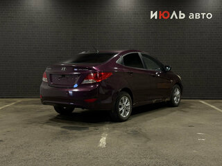 2012 Hyundai Solaris I, фиолетовый, 550000 рублей, вид 2