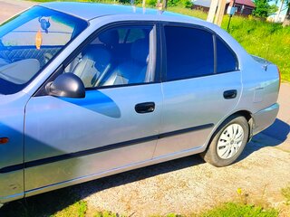 2008 Hyundai Accent ТагАЗ II, серебристый, 300000 рублей, вид 5
